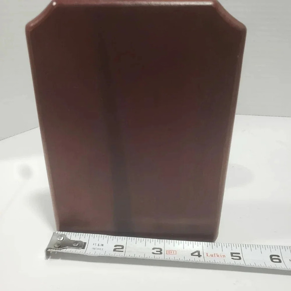 Pair of Bookends Lodge Golf Driver and Four Iron Club Silver/Brown. - Picture 9 of 9